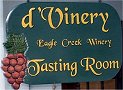 d'Vinery Eagle Creek Winery Tasting Room