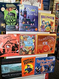 Halloween Book Collage