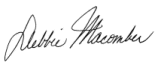 Debbie Macomber Signature